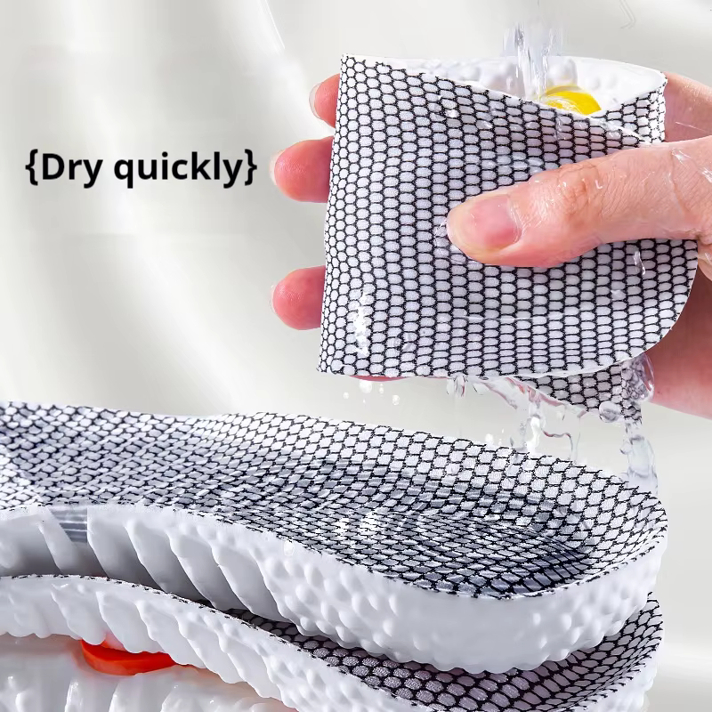 1 paire de semelles intérieures de sport à coussin d'air pour hommes et femmes