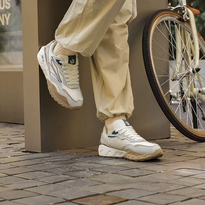 Chaussures de dehors Rétro en Maille pour Homme