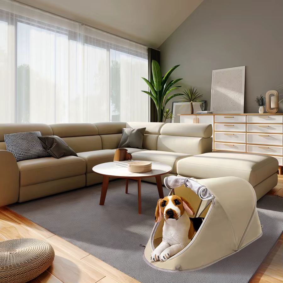 Tente portable pour chien