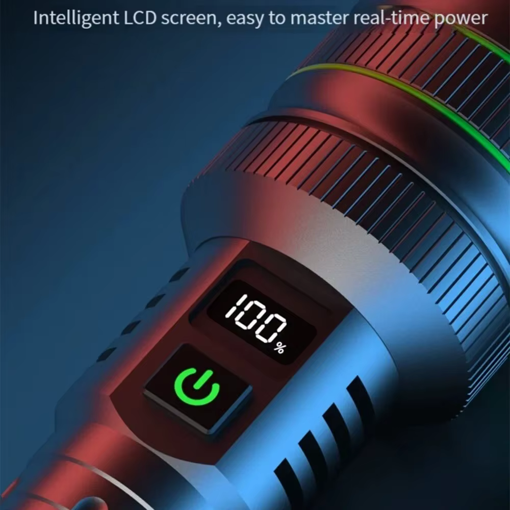 Lampe de poche LED la plus puissante à longue portée