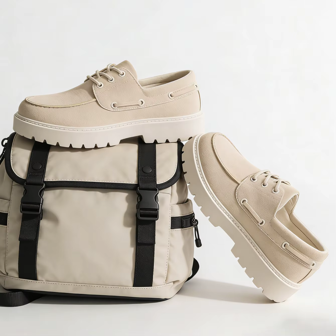 Nouvelles Chaussures Décontractées en Daim pour Hommes – Baskets Confortables à Lacets pour la Marche Quotidienne, Idéales pour l'Extérieur, Antidérapantes, Style Business et Preppy, à Plateforme en C
