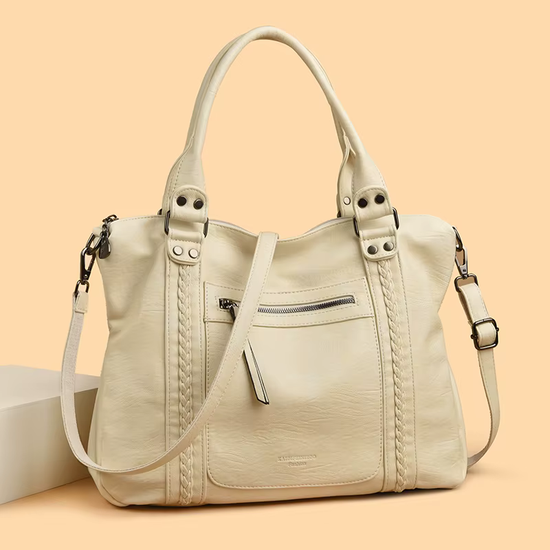 Style d'hiver Sac à main grande capacité sacs à bandoulière grand fourre-tout décontracté Sac