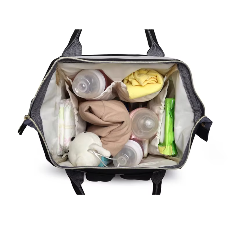 Lequeen MUNIALTER-Sac à couches pour bébé, sac à dos à langer, sac de poussette de grande capacité, sac à dos de voyage pour les soins de bébé