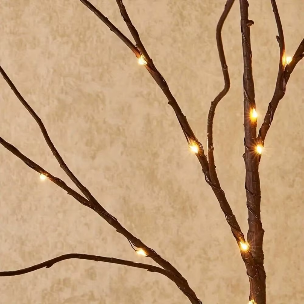 Lampe LED en fil de cuivre pour la décoration de la cour de la maison