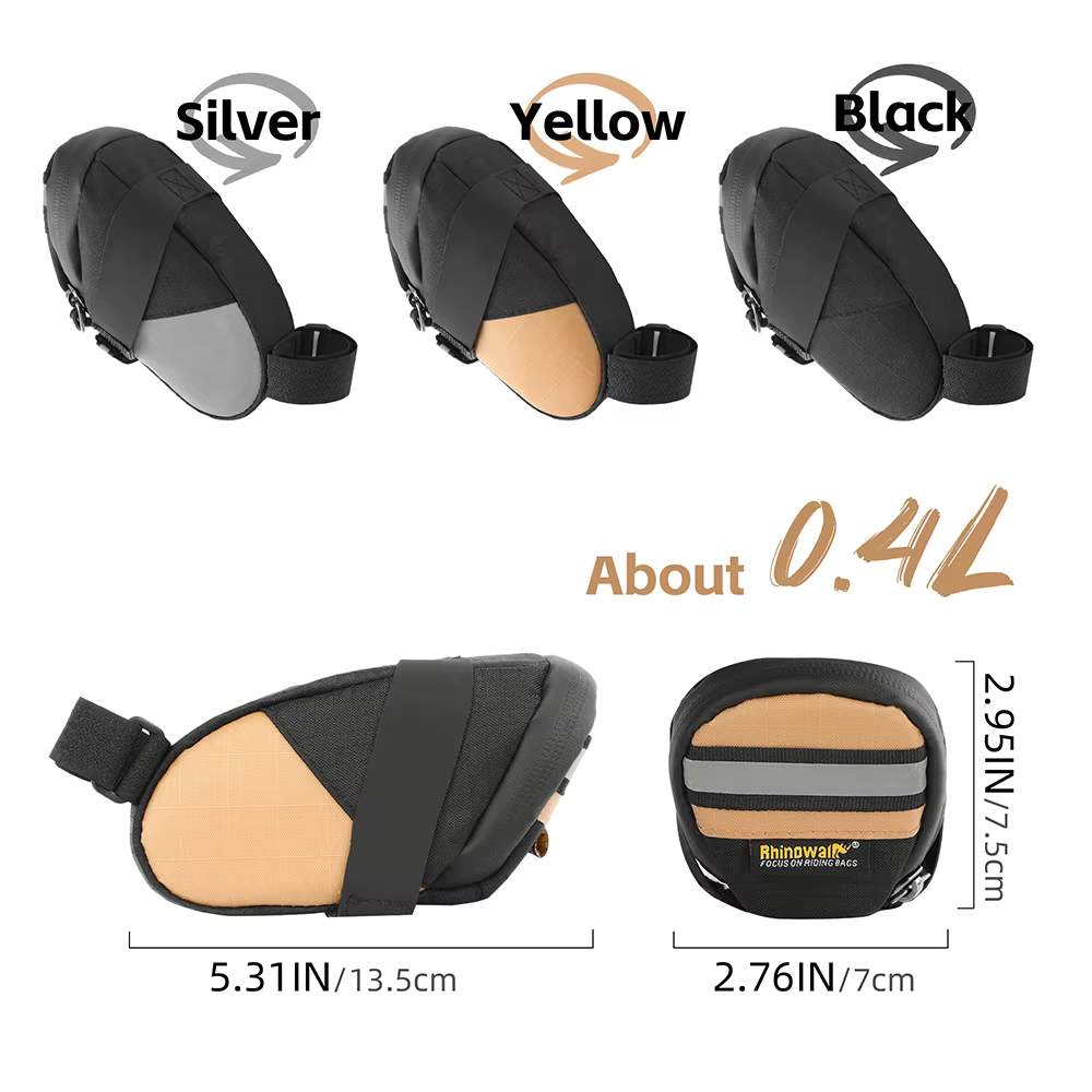 Rhinowalk sac de vélo mini sac de selle de vélo