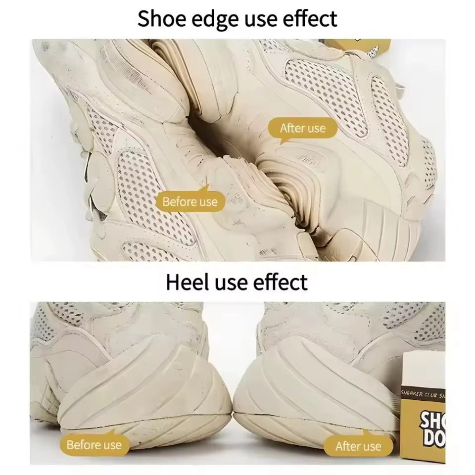 Gomme à chaussures Portable, nettoyage imperméable, baskets en cuir suédé, petites chaussures blanches, décontamination des gencives, nettoyeur de baskets