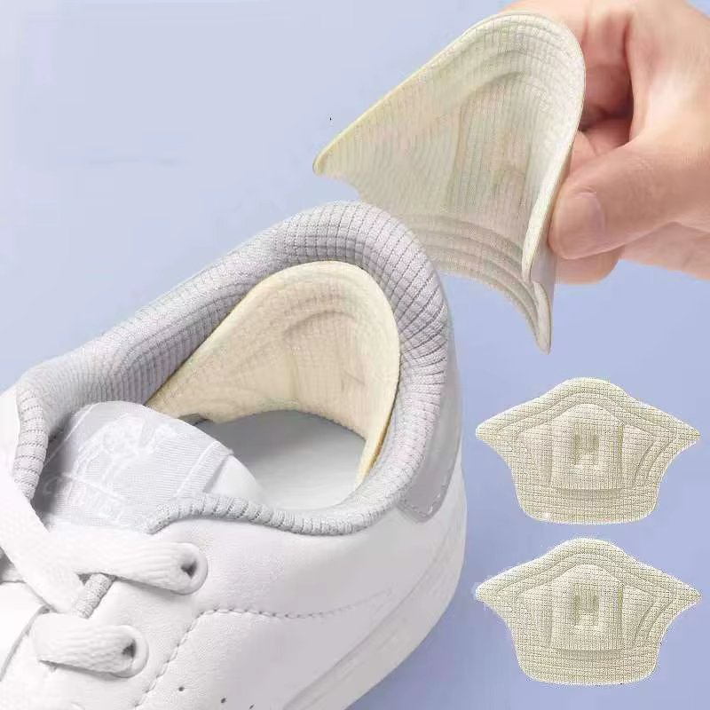 1 paire de coussinets de chaussures Anti-usure semelles intérieures de talon Patch unisexe coussinets soins des pieds protecteur adhésif dos autocollant chaussures insérer semelle intérieure