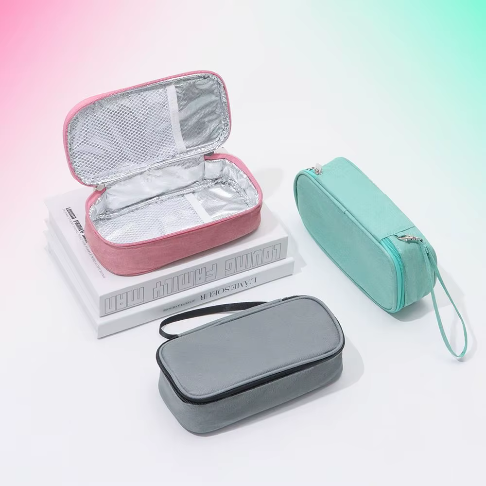 Sac de refroidissement pour insuline diabétique, poche pour diabétique, protection à main, pilule, sac de glace réfrigéré, congélateur de médicaments pour refroidisseur médical