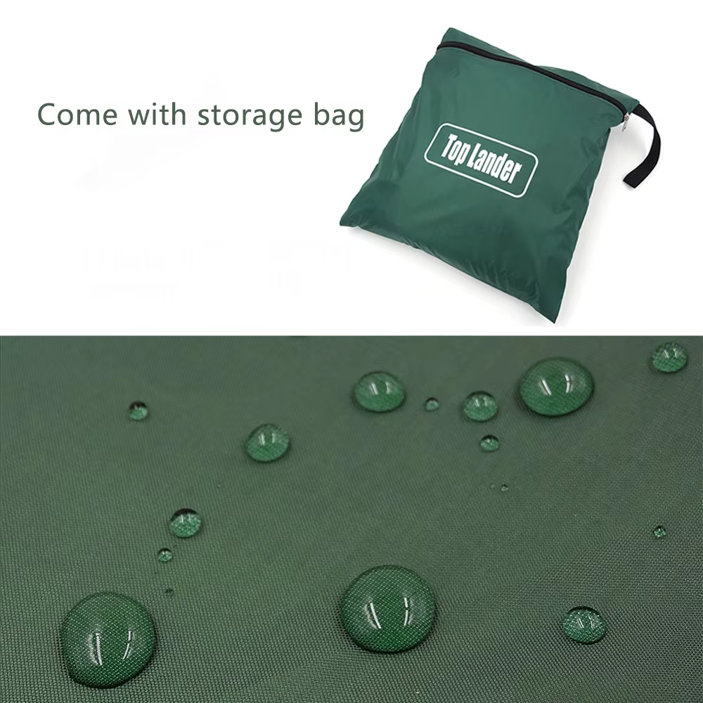 4x4m Auvent Imperméable de Jardin Ultraléger pour Camping en Plein Air