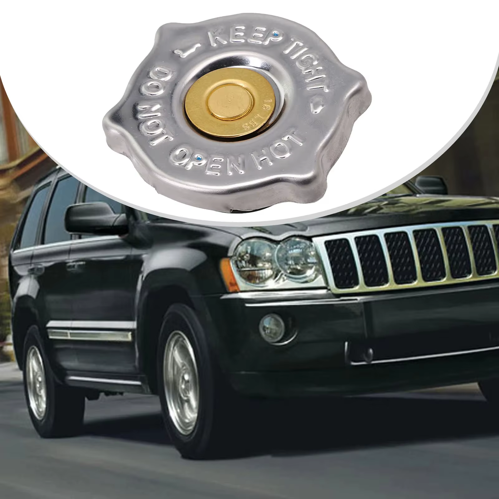 Bouchon de radiateur 18LBS 52079799 AA pour Jeep pour Wrangler pour Chrysler pour Dodge 93-04 couvercle d'accessoires thermiques automobiles