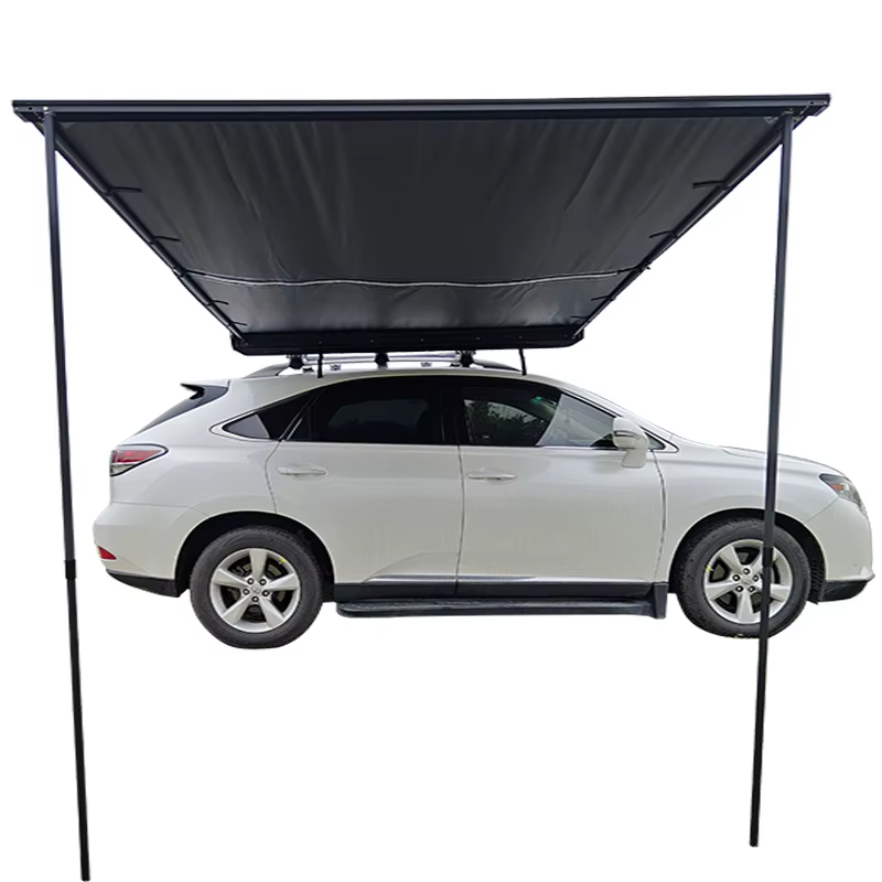 Nouvelle conception de tente de toit 4x4 - Abri rétractable en aluminium sur mesure pour le camping en forêt tropicale et les voyages hors réseau
