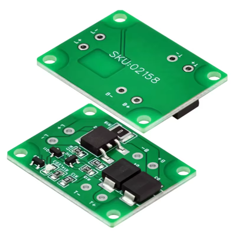 Carte de contrôleur de lumière solaire, marche/arrêt automatique et chargeur de batterie pour Batteries au Lithium et au plomb 3-24V, Module de lampe de jardin et de pelouse