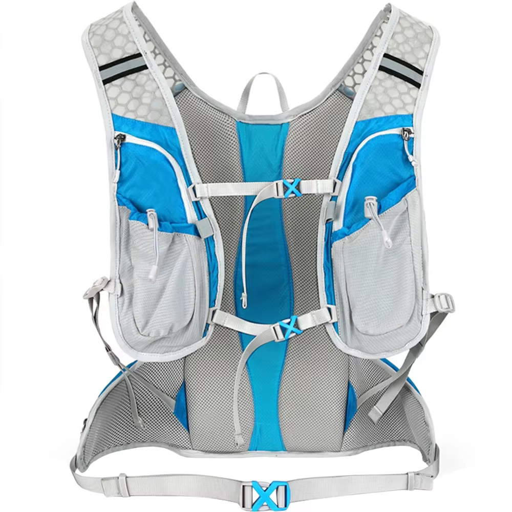12L Sport de plein air cyclisme Camping sac d'eau casque stockage hydratation sac à dos ultraléger randonnée vélo Ride Pack vessie sac à dos