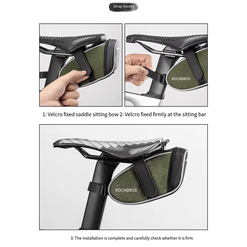 ROCKBROS – sac de selle de vélo Portable