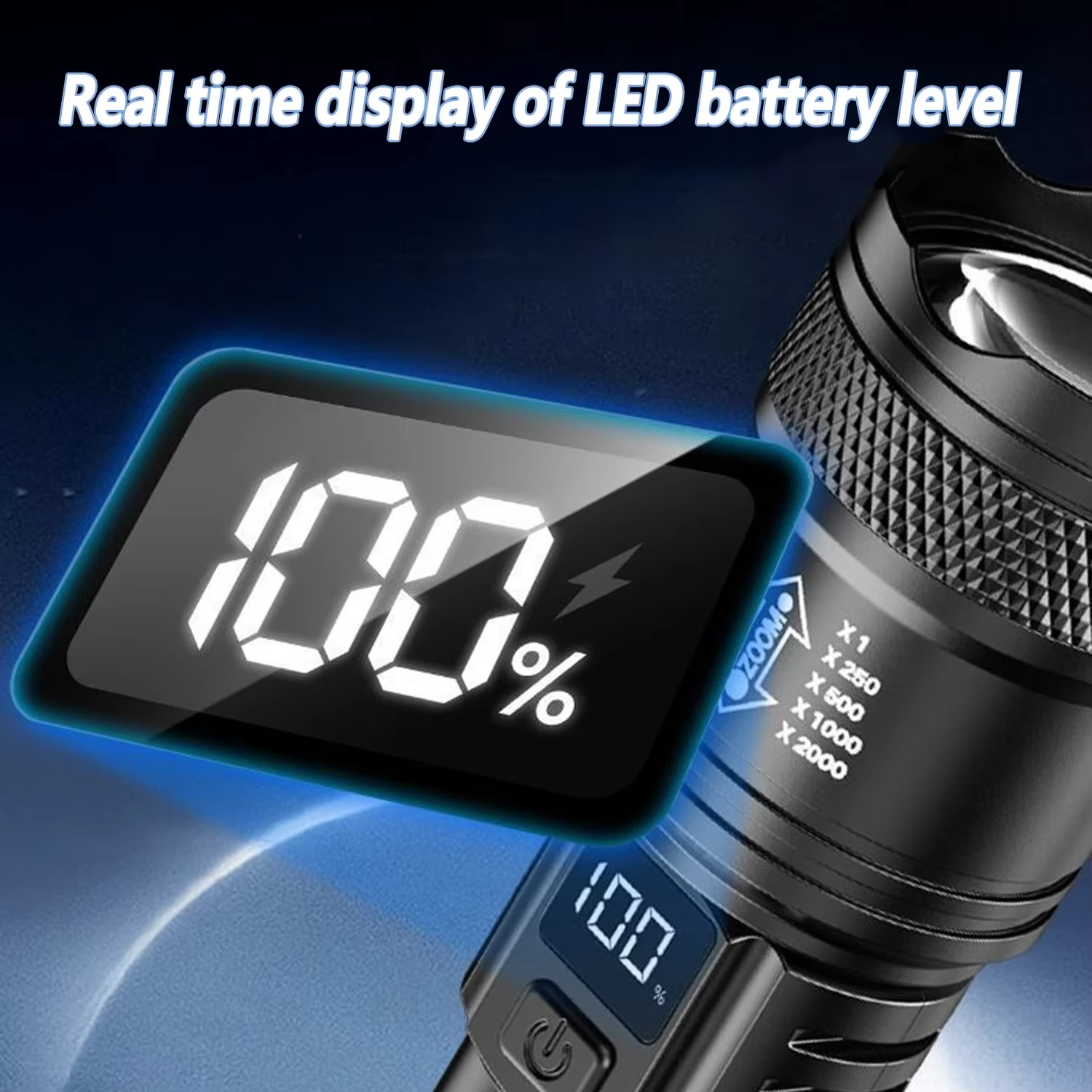 Lampe de poche LED Rechargeable