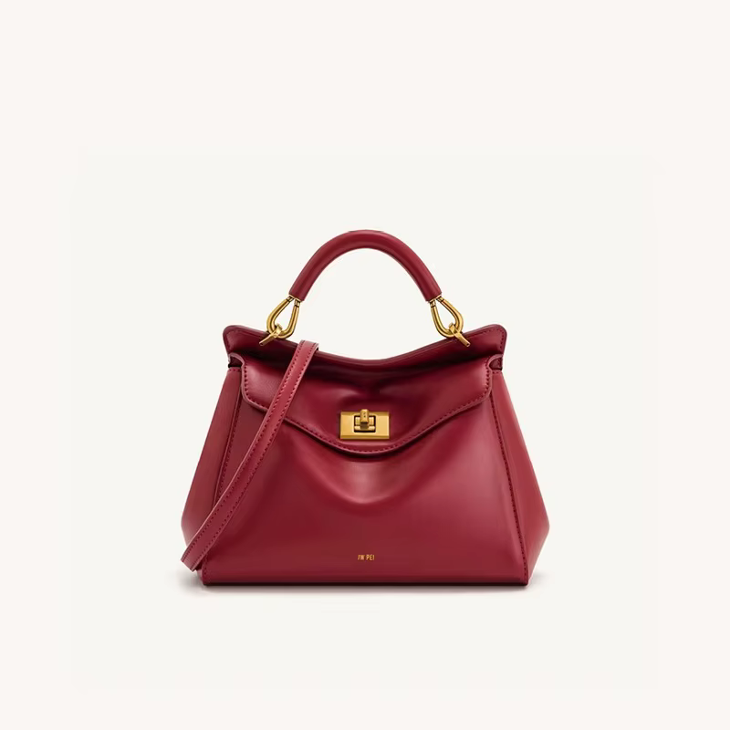 Sac à main JW PEI pour femme, nouvelle collection 2025, sac bandoulière Lucia Lock avec une touche haut de gamme, luxe léger et polyvalent