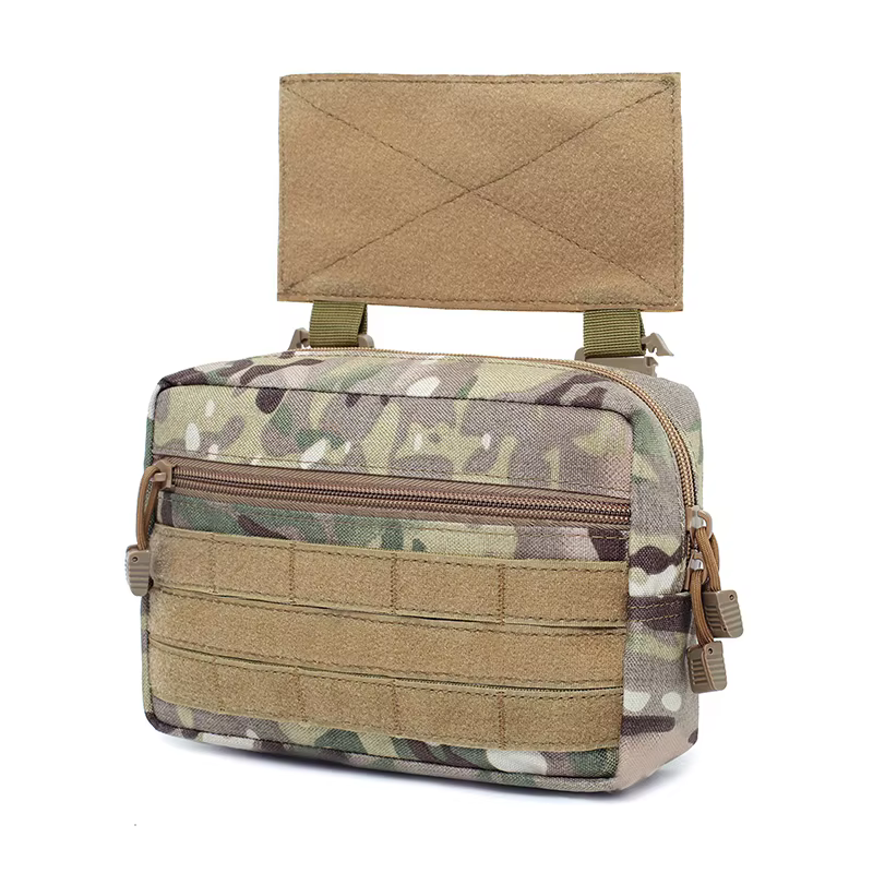 Pochette EDC Molle pour Sports de Plein Air, Organisateur de Poche D3, Accessoires pour Gilet MK3, Sac à Outils Multi-Usages, Sac EDC