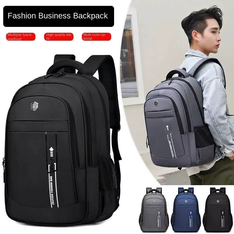 Sacs à dos multi-compartiments pour hommes, Double épaule, décontracté, pour ordinateur portable, randonnée en plein air, en tissu Oxford