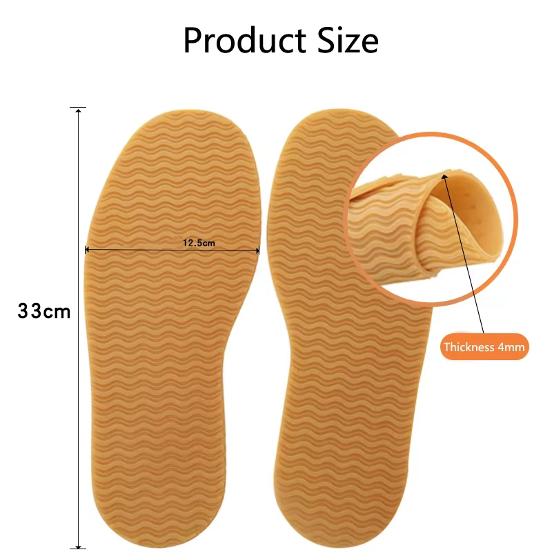Semelles complètes en caoutchouc pour chaussures, semelles intérieures antidérapantes, protection de semelle de poignée au sol, réparation de baskets, tampons auto-adhésifs pour chaussures de travaill