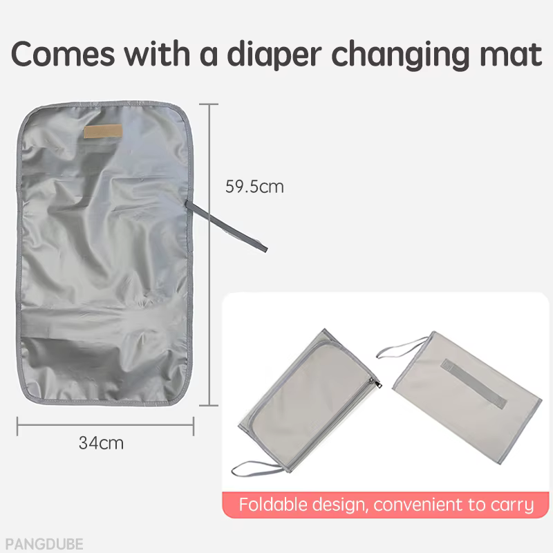 PANGDUpun3-Sac à dos pour papa avec coussinets Proxy, 3 pièces/ensemble