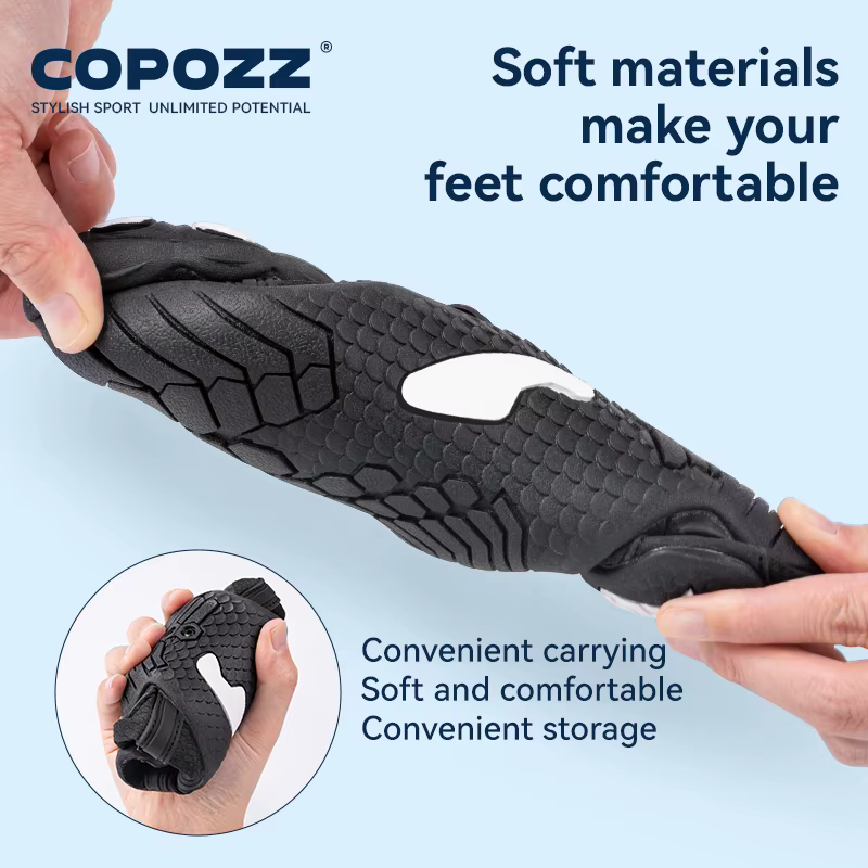 COPOZZ-Chaussures de Pataugeoire Unisexes, Baskets de dehors Antidérapantes, Résistantes à l'Usure, à vaccage Rapide, Pieds Nus, pour la Plage, pour Adulte, pour Homme et Femme