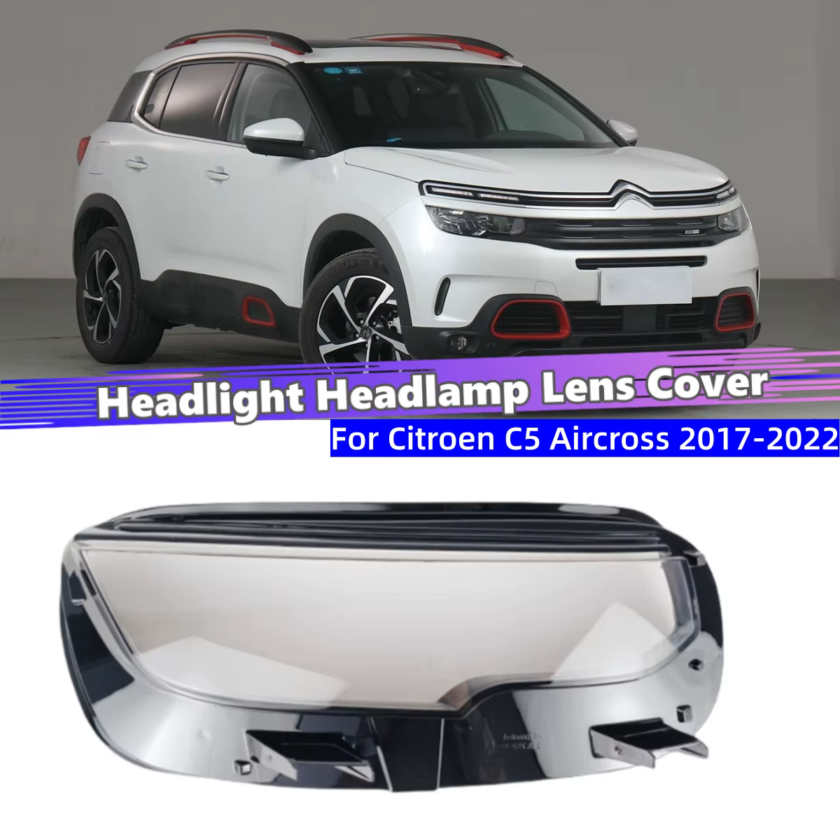 Couvercle d'abat-jour pour citroën C5 Aircross 2017 2018 2019 2020 2021 2022