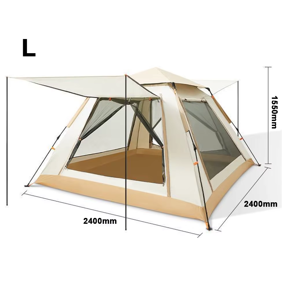 Tente de camping étanche à la pluie à ouverture rapide automatique