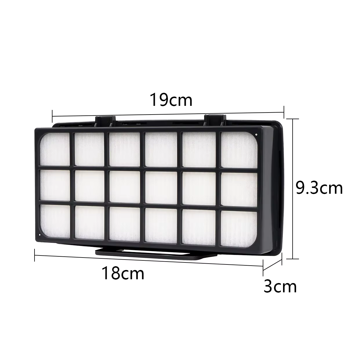Kit de filtre HEPA pour aspirateur Rowenta HEPA Tefal x-trem tw7647ea RO7623 RO7634 RO76, kit de pièces, accessoires électriques compacts