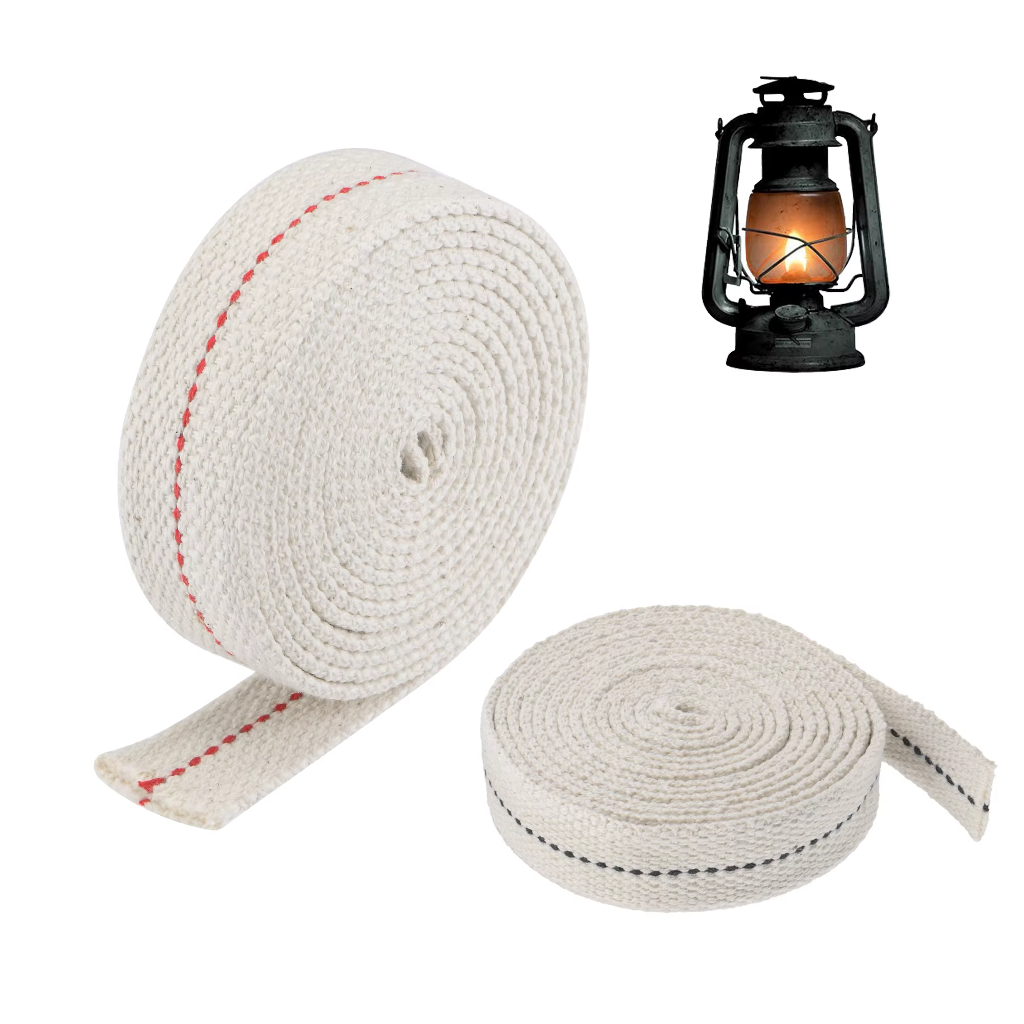 Mèche de lampe Kerosene en coton tressé