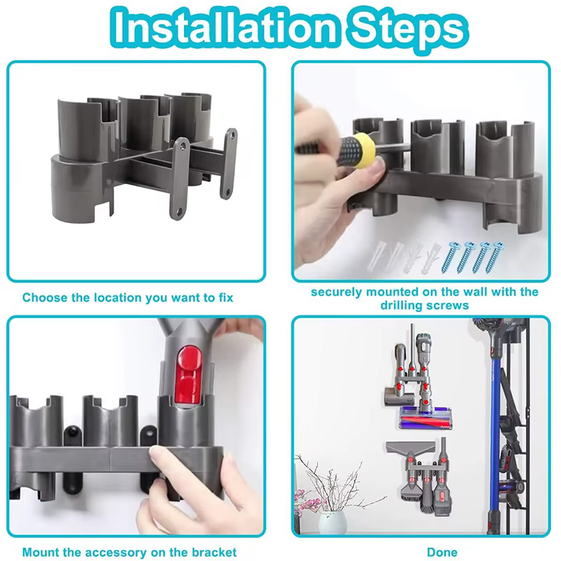 Support de rangement pour aspirateur Dyson V7 V8 V10 V11