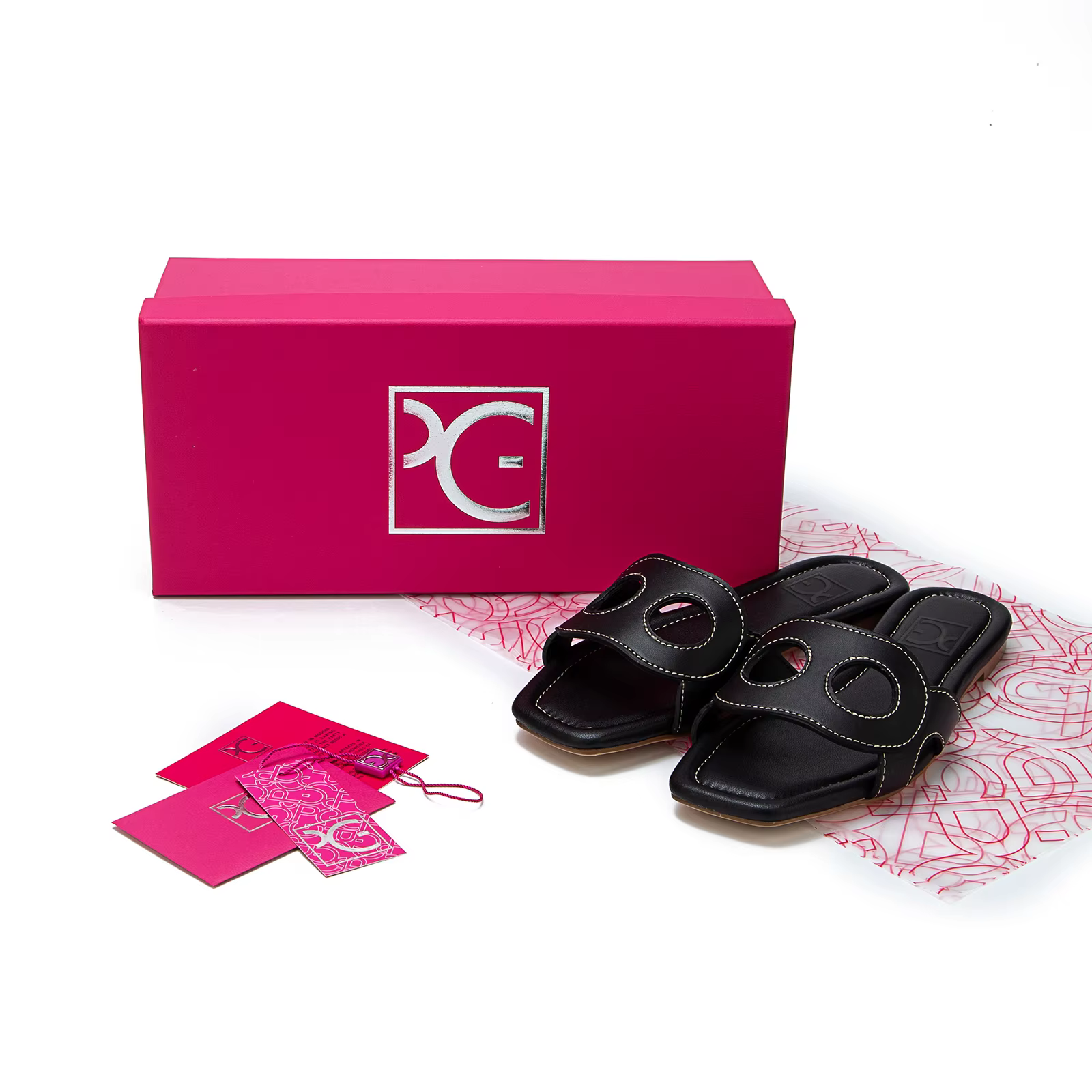 PG PATSY GARIS – Nouvelles pantoufles plates multifonctionnelles pour femmes, style extérieur, couleur unie, design tendance