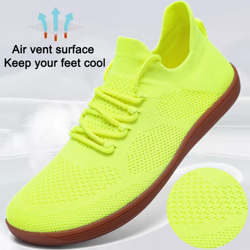 Chaussures de marche pieds nus unisexes, baskets légères et respirantes à bout large, chaussures d'extérieur décontractées et minimalistes