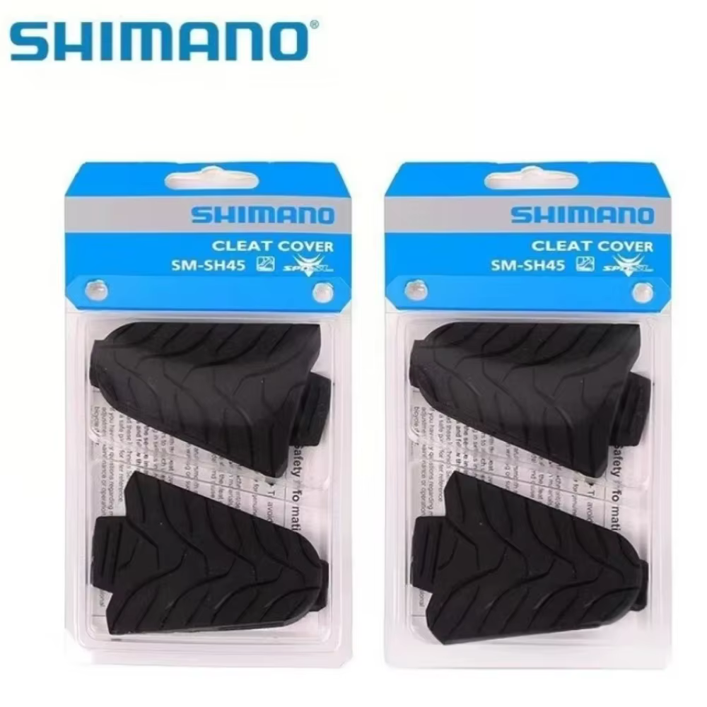 Protège-chaussons SHIMANO SM-SH45 SPD-SL – Durables, imperméables et anti-poussière pour les chaussures de vélo de route SM-SH10, SM-SH11, SM-SH12
