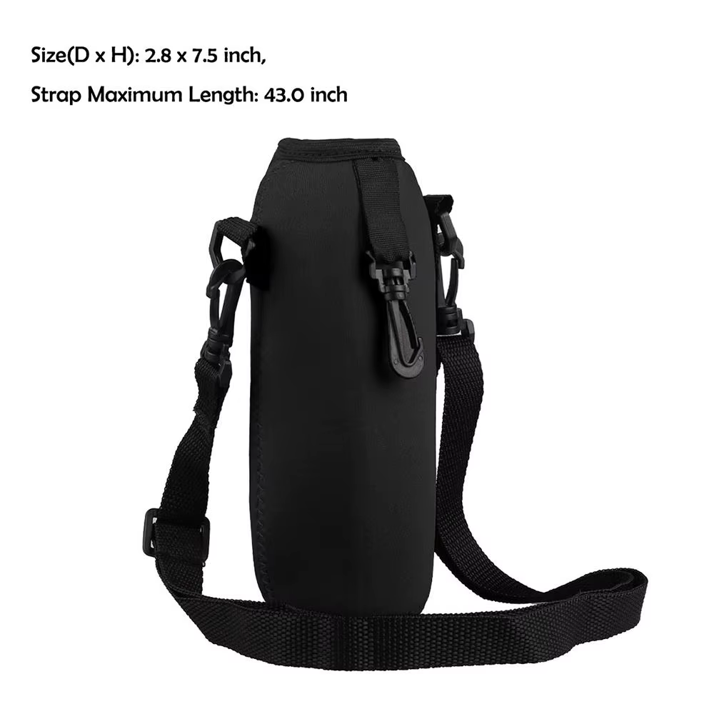 Poudres de sac porte-bouteille, sangle initiée réglable, bouteille d'eau, néoprène isolé Electrolux, sac porte-bouteille, 750ml