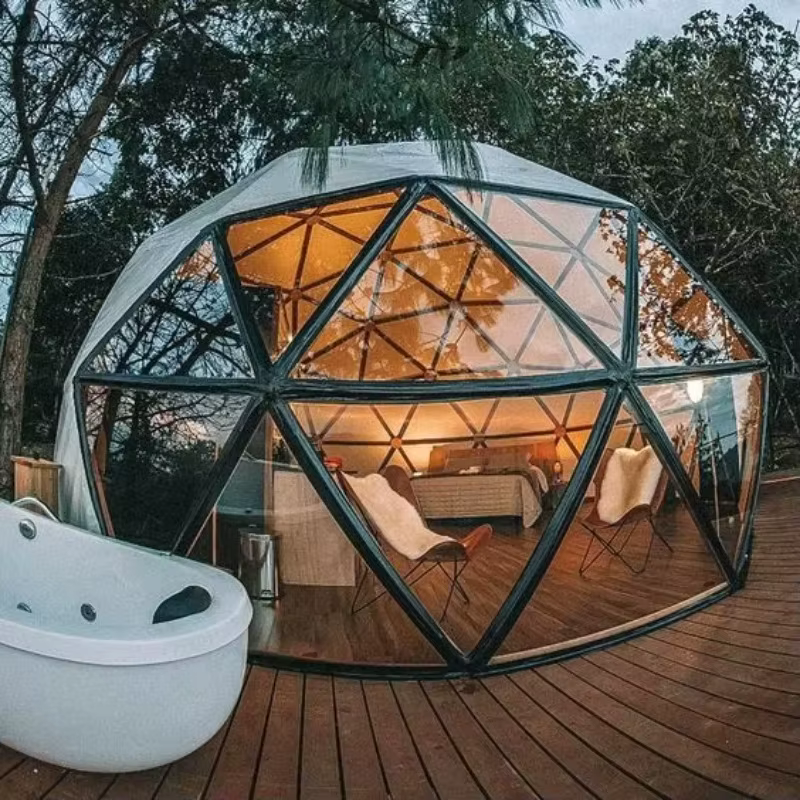 Tente Dôme de Glamping