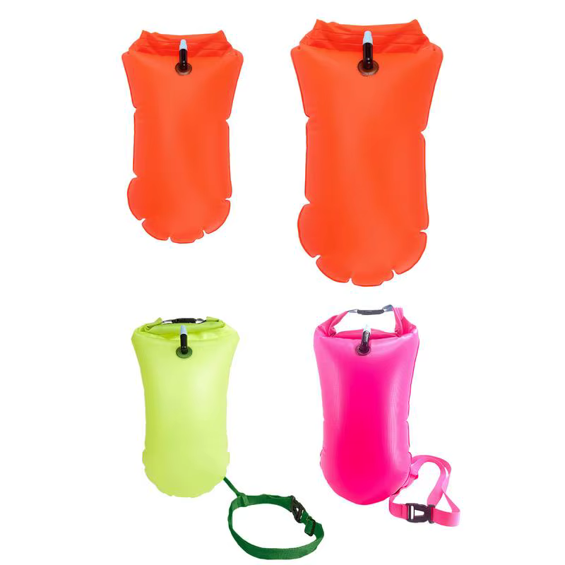 Seau de natation sac sec gonflable bouée