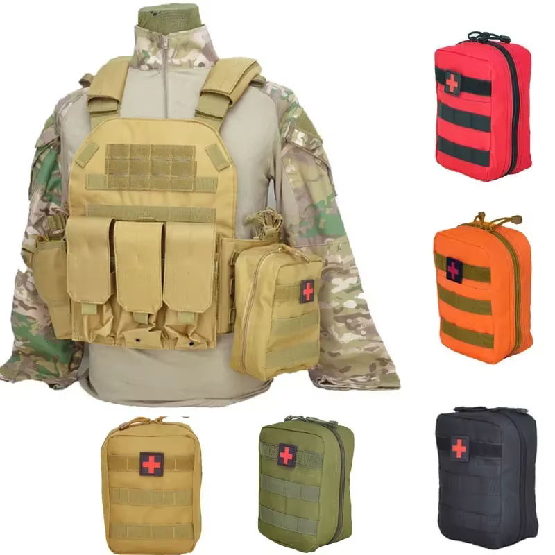 Sac de survie pour le camping, trousse de premiers soins, sac de voyage Molle, sac de chasse, sac médical, sac de taille tactique, sac d'urgence EMT pour l'extérieur