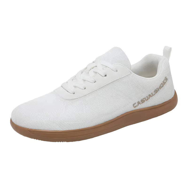 Chaussures de fitness respirantes à bout large pour hommes