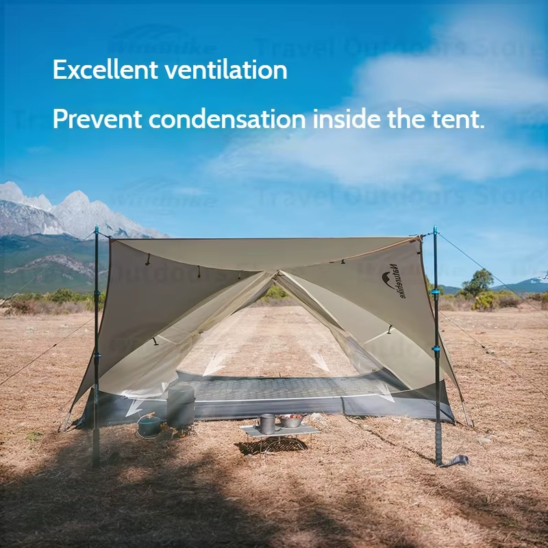 Natureifa-Tente de camping UL Mongar pour 1 à 2 personnes