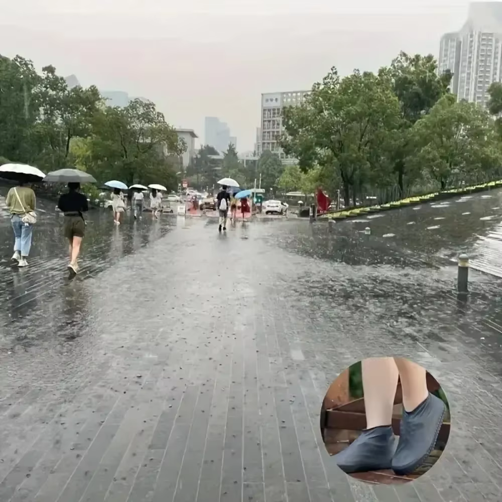 Couvre-chaussures de pluie imperméables