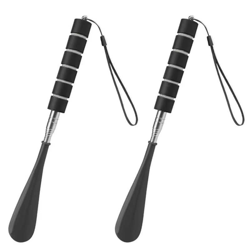 Nouvelles Chausse-pieds Longues Extensibles 30cm-71cm en Métal