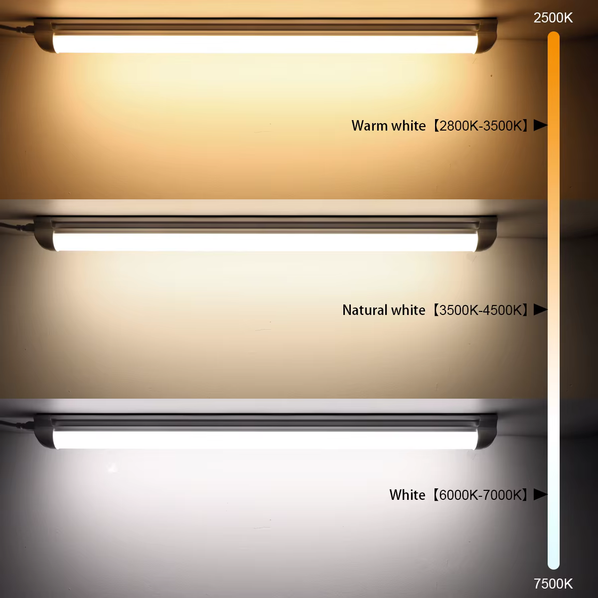 Les Tubes fluorescents LED haute luminosité T8 25W conviennent à l'éclairage des zones spacieuses dans les centres commerciaux, les hôtels et les salles d'exposition