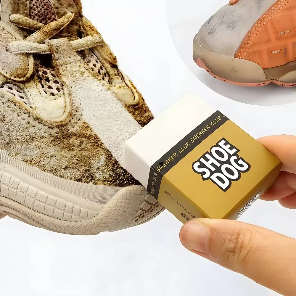 Nettoyeur de gomme à chaussures Portable pour baskets, daim et cuir, gomme de décontamination imperméable pour chaussures blanches et brillance de chaussures