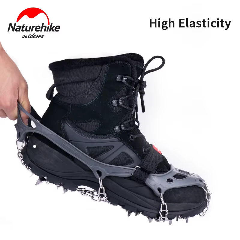 Naturehike Randonnée Crampons Anti Slip Escalade Neige Glace Microspikes