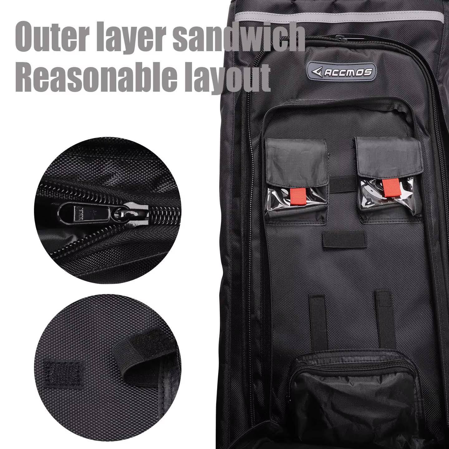 Sac à arc recurve ACCMOS en nylon
