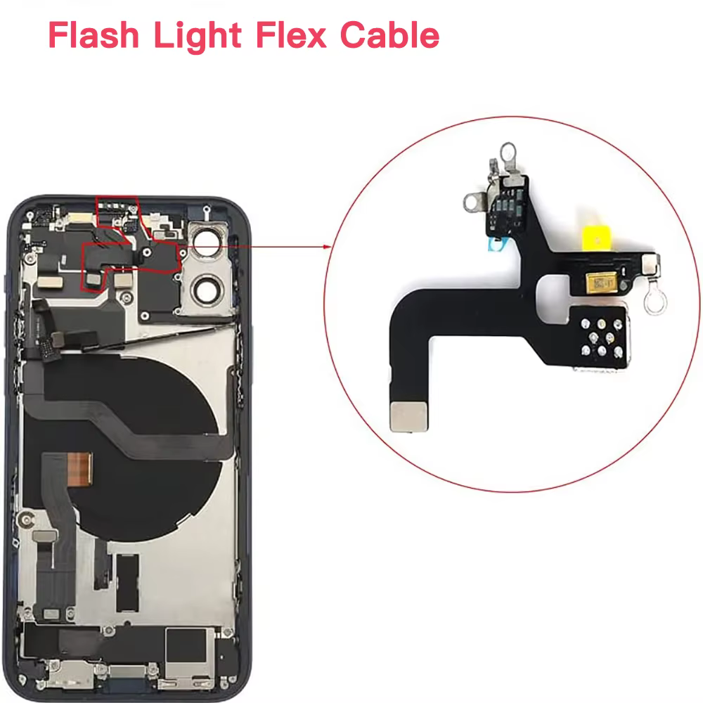 Lampe de poche de remplacement avec câble flexible