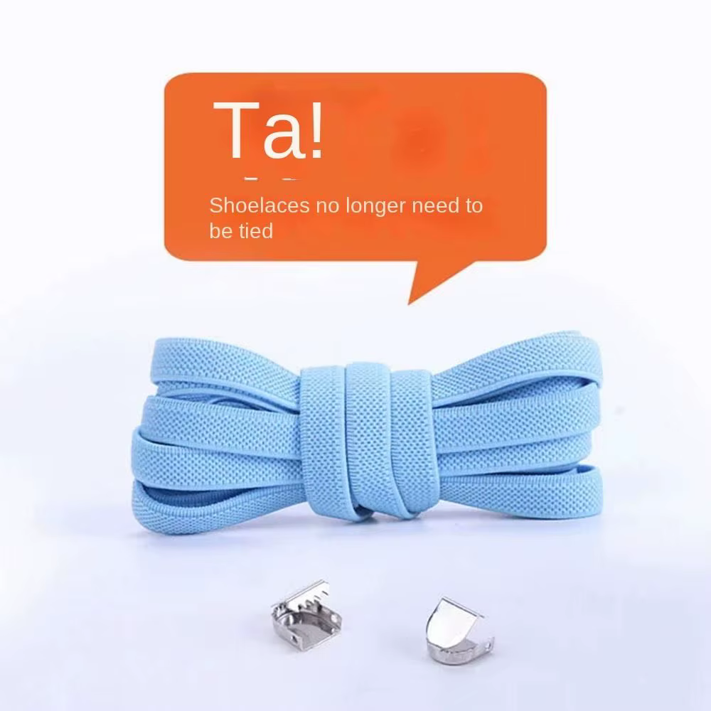 Lacets élastiques durables sans nœuds pour chaussures de course