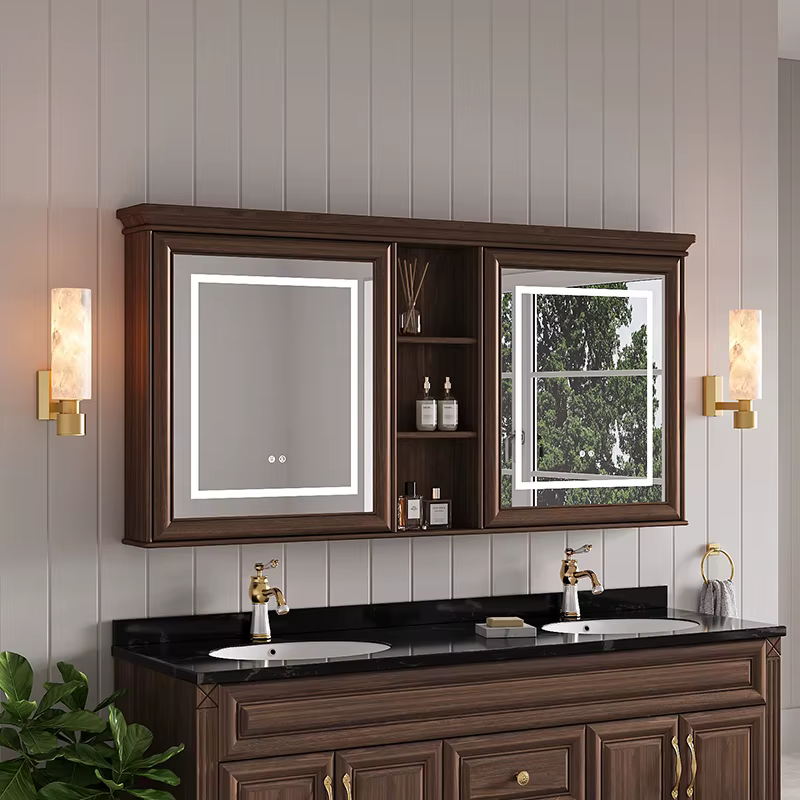 Applique murale en marbre espagnol pour entrée, lavabo, dressing, salle de bain, couloir, balcon, personnalisation hôtelière LED