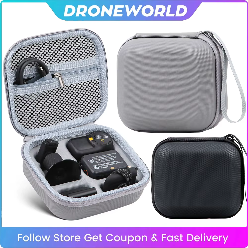 Mini sac de rangement Portable en PU pour DJI OSMO NANO, mallette de voyage, boîte rigide pour accessoires d'appareil photo DJI OSMO NANO