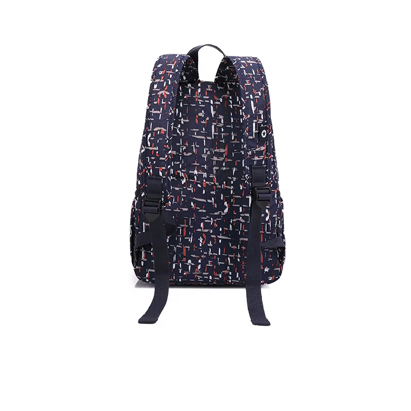 TEGAOTE noir bleu violet Nylon fleur motif mode décontracté A4 fille garçon femmes hommes école sac à dos léger sac de voyage M1318